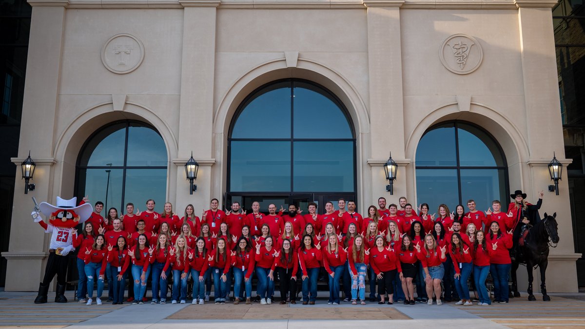 TTUSystem's tweet photo. #SystemSpotlight: @TTUVetMed in Amarillo opened its doors in fall 2021 as the stateโs first new #veterinary school in more than 100 years.
Congratulations to the first class of 64 students who just completed year one of vet school.
@TexasTech | #TexasTech https://t.co/DbbEImiWrK