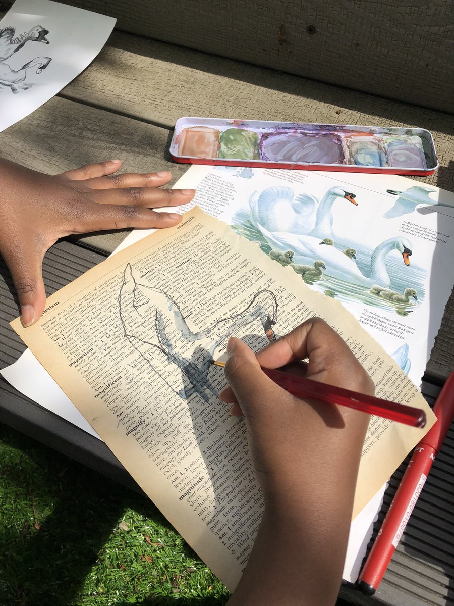 Claire Louise Mather (@drawnbystitch) on Twitter photo Such skilled study work today <a href="/stmargaretsoldh/">St Margaret's C of E</a> from upper KS2 pupils as they worked ‘en plein air’ 👏🎨☀️ Such skilled study work today <a href="/stmargaretsoldh/">St Margaret's C of E</a> from upper KS2 pupils as they worked ‘en plein air’ 👏🎨☀️