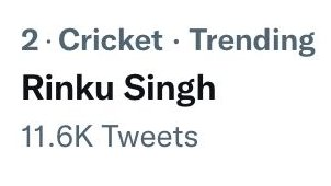 Rinku Singh earned our respect!

 #KKRvLSG