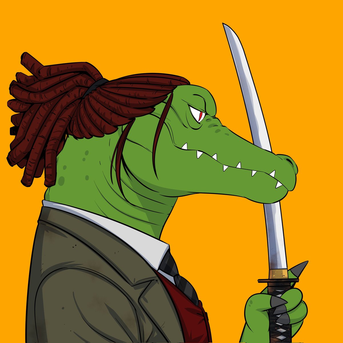 Mad_Crox's tweet photo. @doppelNFTs U giving away a Croc? https://t.co/8lcSbcuZpw