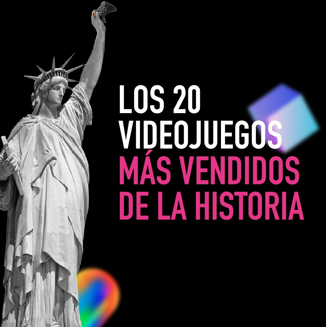 ¿Sabes cuáles son los videojuegos más vendidos de la historia? Bueno, cáete con esta lista en nuestro instagram instagram.com/p/CdtRkNXr9uO/

#VideoJuegos #VideoGame #GameDev #Nintendo