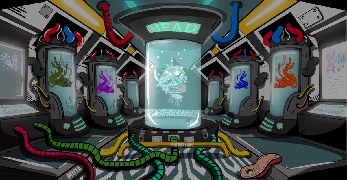 Mutation began 🧪

First 1000 to Follow, Like &amp; RT will be considered for WL

#NGMI #WAGM
#Whitelist #SolanaNFTs #NFTDrop #Solana