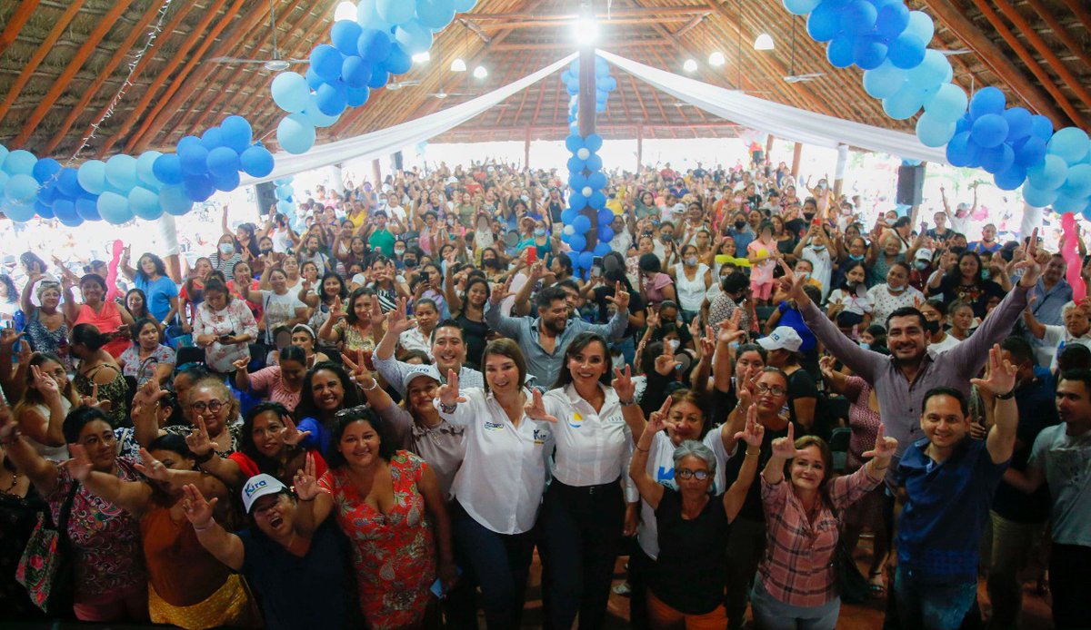 Nada me da más gusto que compartir este proyecto con mi candidata <a href="/KiraIrisMX/">Kira Iris</a> y mis amigas de #Solidaridad. Quiero que todas las mujeres de #QuintanaRoo se sientan seguras y apoyadas en el próximo gobierno. El 5 de junio juntas vamos a llenar esas urnas para #MejorarEnSerio