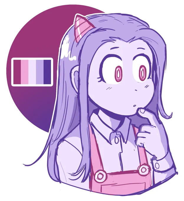 more palette practice 💜💚 