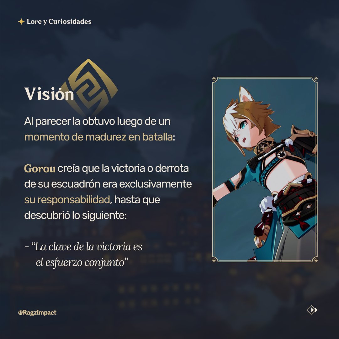 RagzImpact's tweet photo. Feliz Cumpleaños #Gorou 🐶🔶🧡
Te comparto algunas curiosidades sobre él en su día!
#GenshinImpact #GIHiT #hoyoverse
1/2 https://t.co/HuCFlavxan