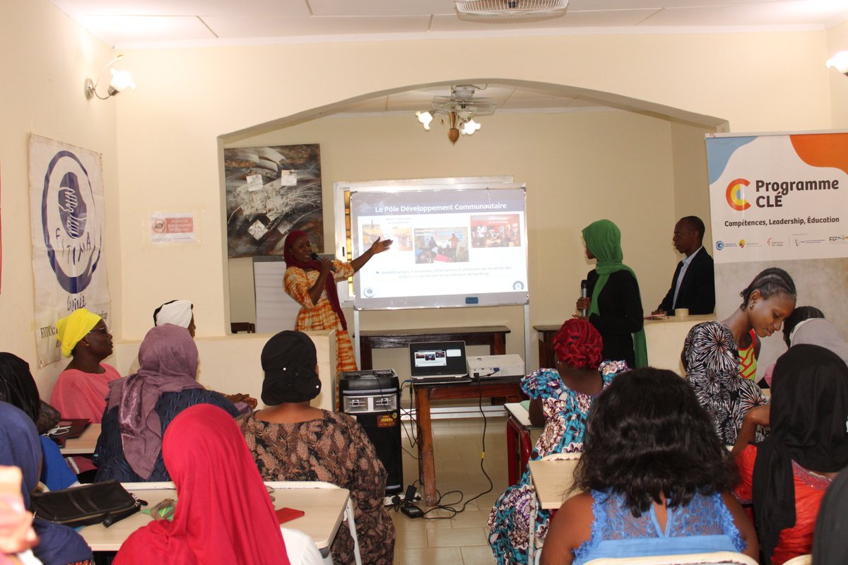 FITIMABFGN's tweet image. Ce 13 Mai a marqué la fin de la phase de #formations des  25 femmes bénéficiaires du #microprojet « #Emancipation des femmes » financé par le #ProgrammeCLE 
Prochaine étape: remettre aux femmes, les outils qui les permettront de réaliser leurs Activités Génératrices de Revenus.