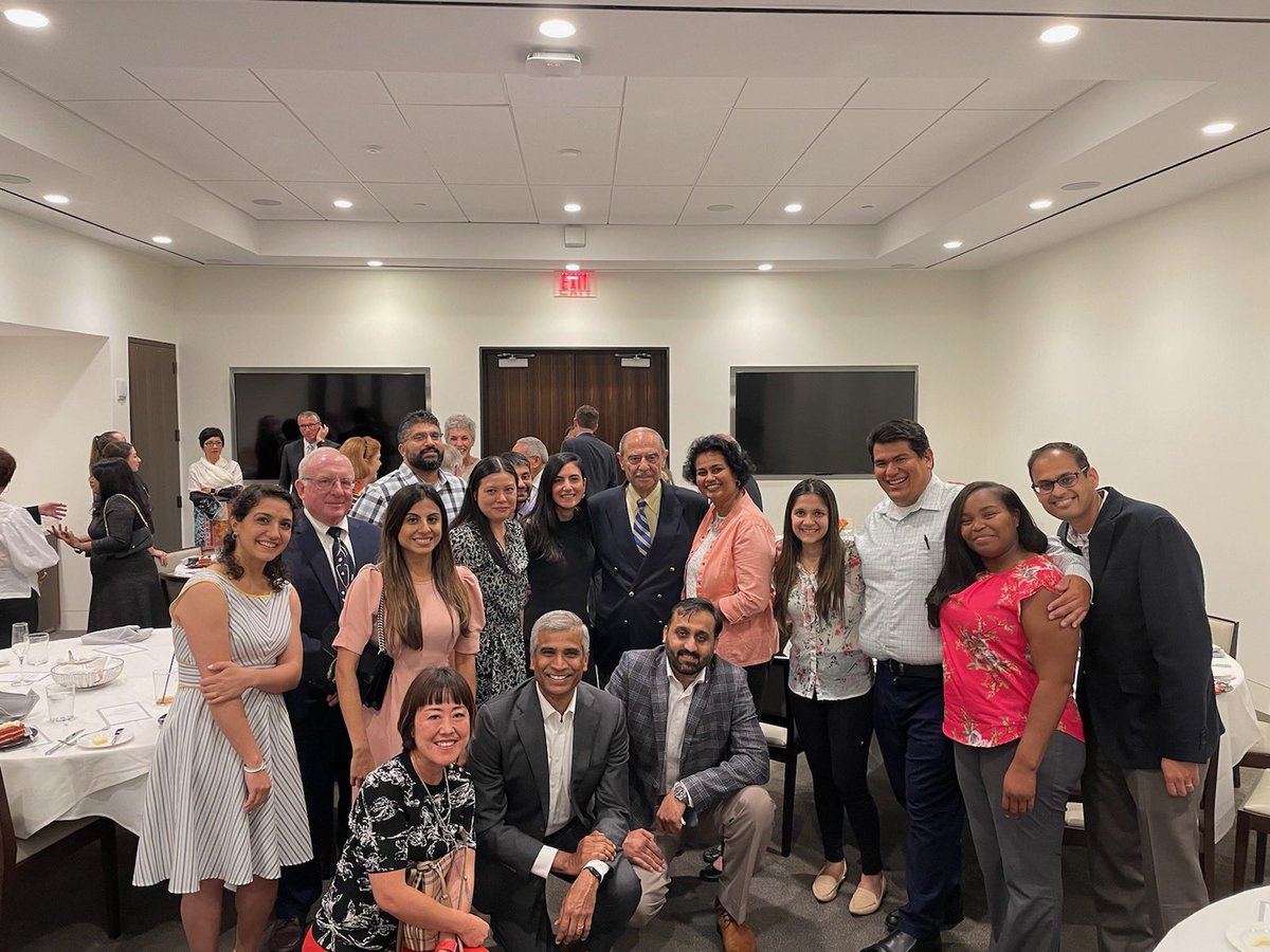 Wonderful evening yesterday at the Gerabed Eknoyan Endowed Lecture Reception. <a href="/BCMKidneyHealth/">BCM Nephrology</a>