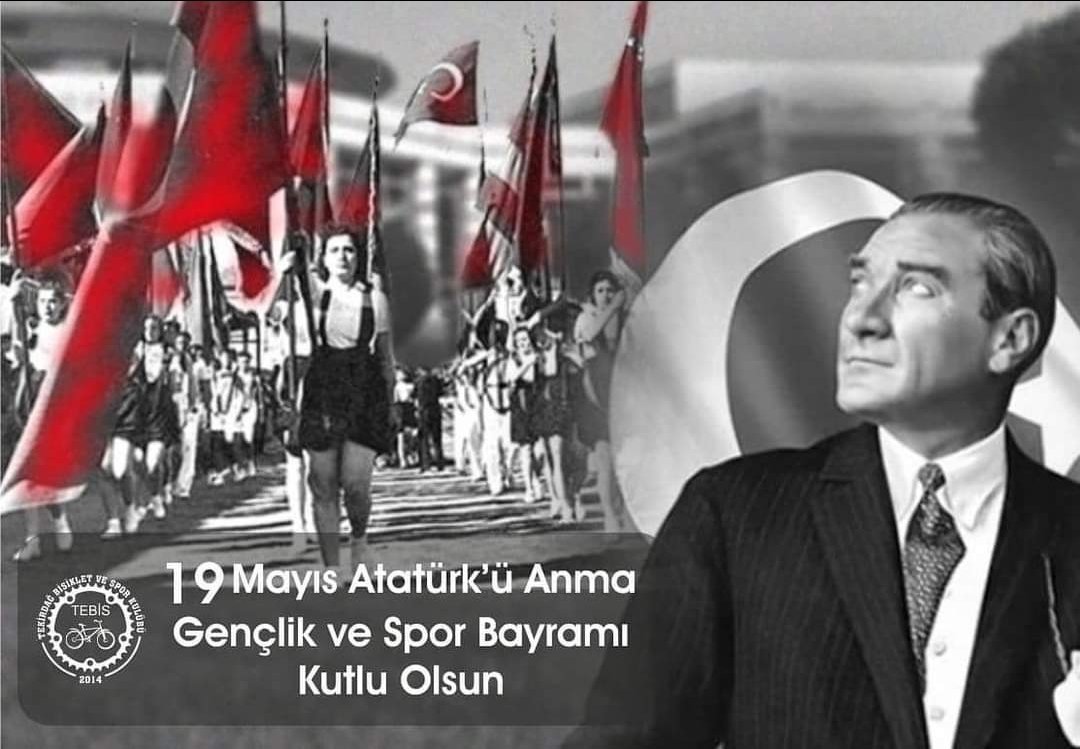 ''Ey Türk Gençliği! Birinci vazifen Türk istiklâlini, Türk Cumhuriyeti'ni, ilelebet muhafaza ve müdafaa etmektir..'' Mustafa Kemal ATATÜRK

19 Mayıs Atatürk'ü Anma Gençlik ve Spor Bayramımız kutlu olsun... 🇹🇷