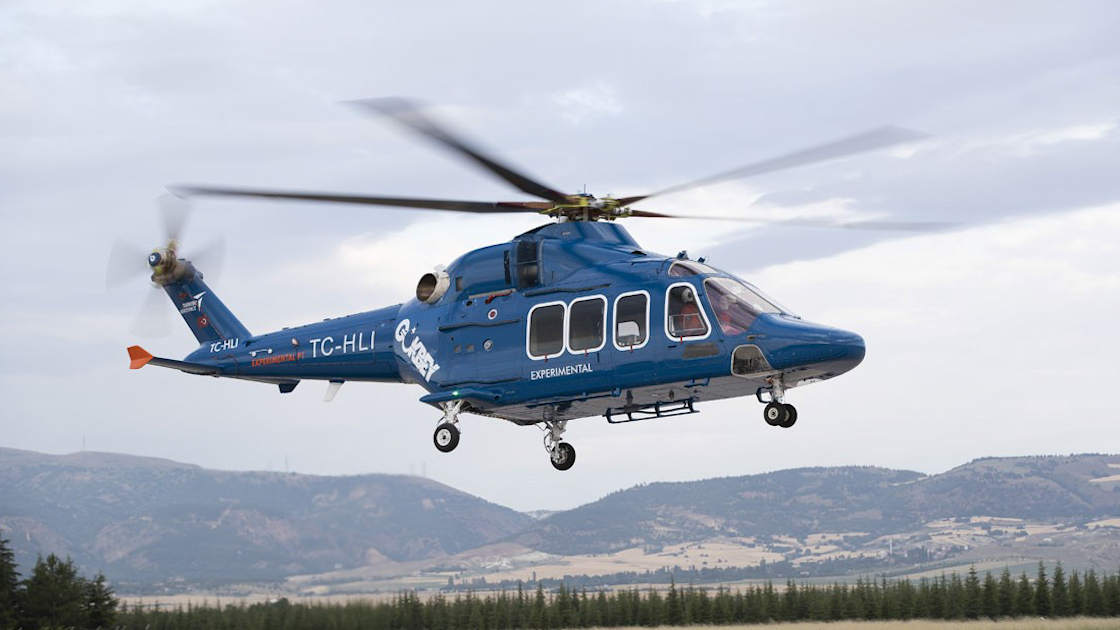 Avionotics's tweet photo. 🇹🇷 TUSAŞ 4. GÖKBEY Prototipini uçurdu. 👏

🚁 P0 TC-HLP
🚁 P1 TC-HLI
🚁 P2 TC-HLV
🚁 P3 TC-HLH https://t.co/Q8zdReSBJe