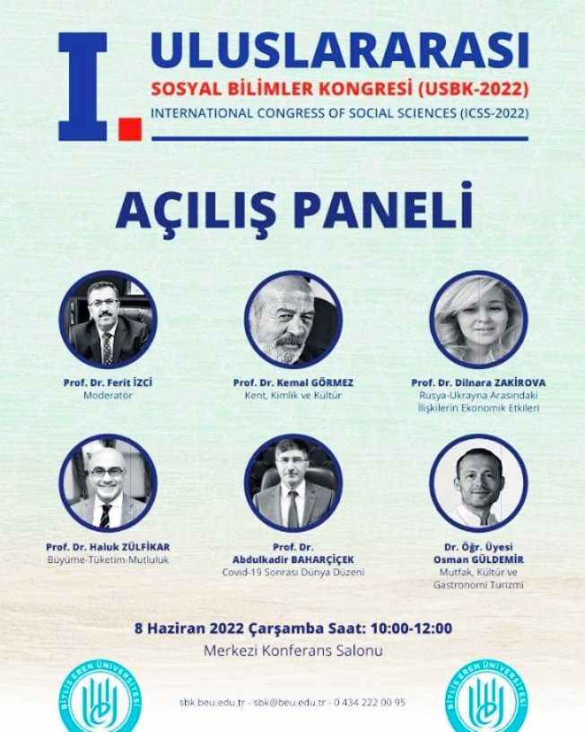 SbkBitlis's tweet photo. Değerli Bilim İnsanları,

I. Uluslararası Sosyal Bilimler Kongremiz İçin Kabul Edilen Bildiriler Açıklanmıştır. 

Bilginize sunarız.👇

https://t.co/M1Mq6s9WPd

#BitlisErenÜniversitesi #SosyalBilimlerKongresiBitlis 
@BitlisValiligi @beusosyalmed https://t.co/6l4lRs6mW8