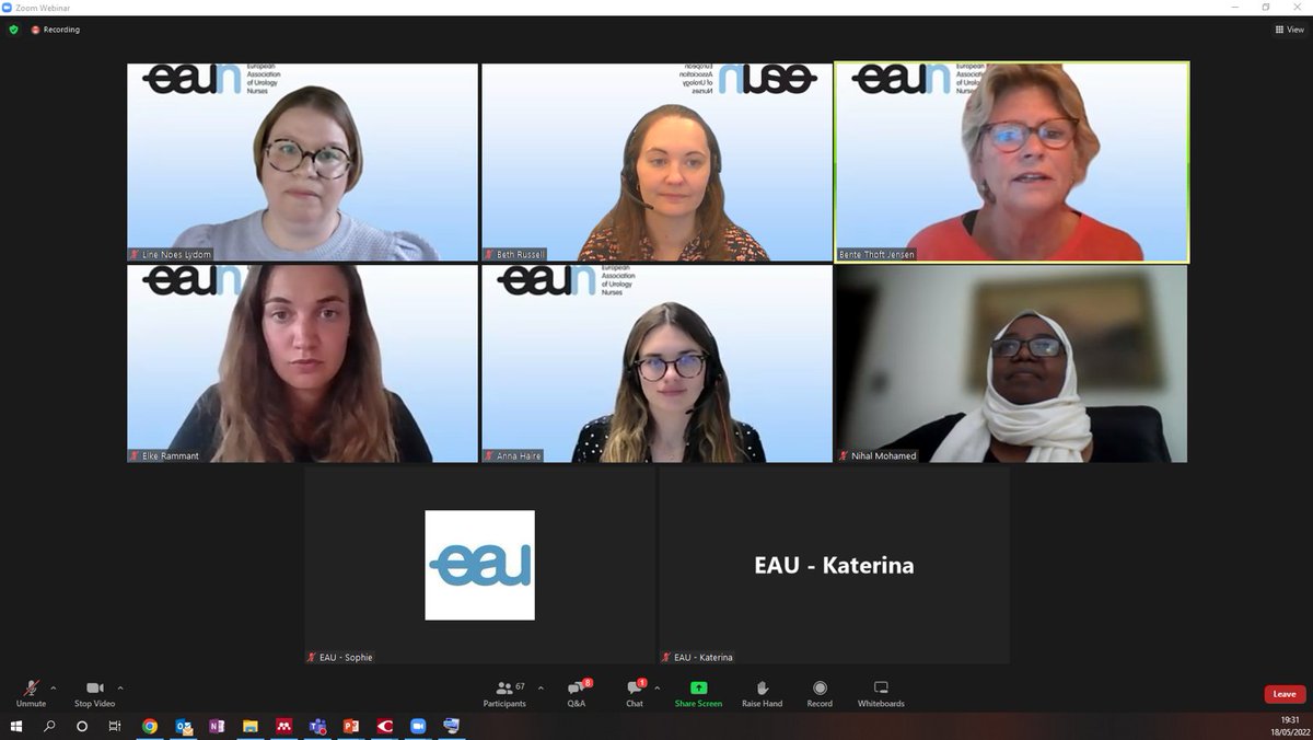 Beth Russell (@bethkaterussell) on Twitter photo An all female panel for the <a href="/EAUNurses/">European Association of Urology Nurses (EAUN)</a> webinar on improving psycho-social care of #bladdercancer patients. Was great to discuss the importance of all aspects of #mentalhealth #sexualhealth and #physicalhealth for bladder cancer patients. @TOUR_KCL An all female panel for the <a href="/EAUNurses/">European Association of Urology Nurses (EAUN)</a> webinar on improving psycho-social care of #bladdercancer patients. Was great to discuss the importance of all aspects of #mentalhealth #sexualhealth and #physicalhealth for bladder cancer patients. @TOUR_KCL