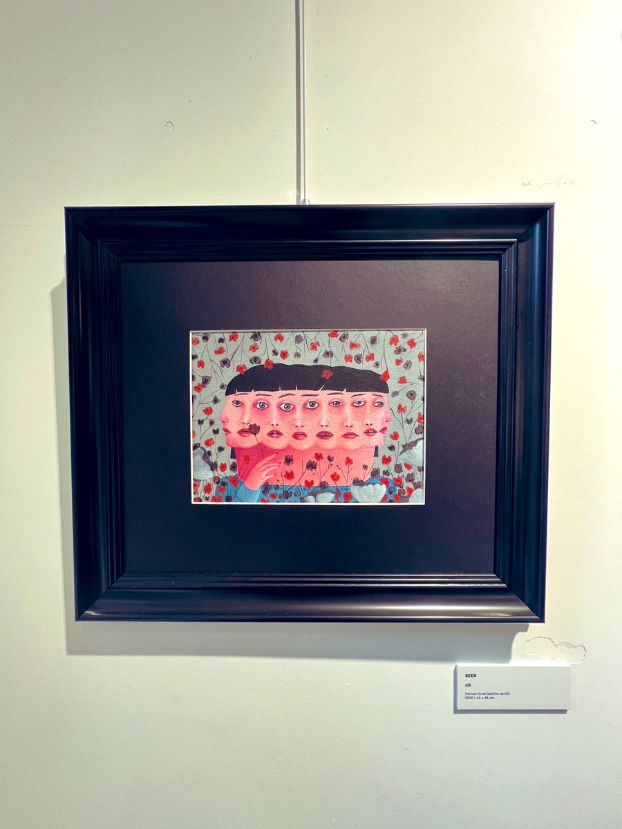 bluretina's tweet photo. The show will be going on @PeepArtSpace until the end of the week. If you are at the Beyoglu area highly recommended 👁❤️‍🔥👁 https://t.co/2Ezp2sIaFK