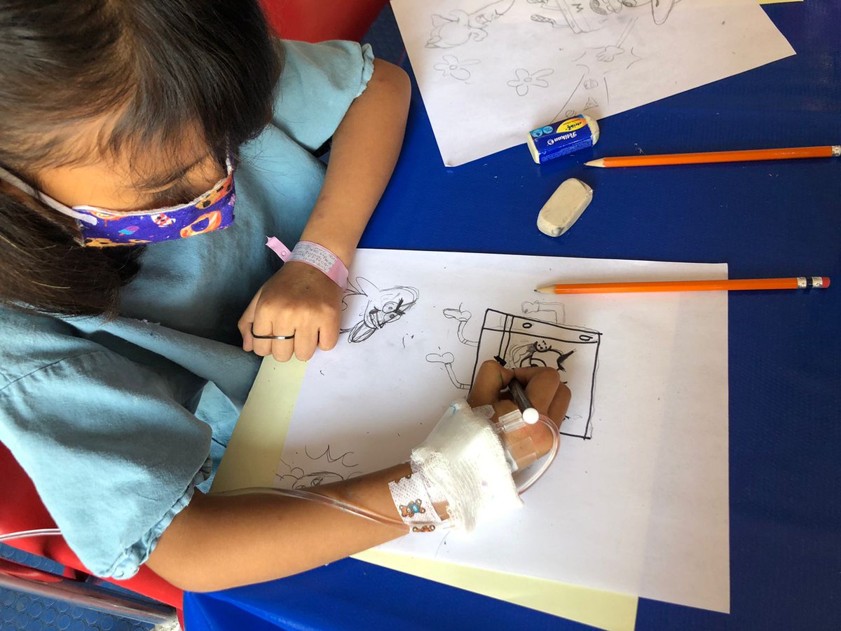 HospitalJuarezM's tweet photo. Esta mañana en el #HJM tuvimos una clase virtual de dibujo con nuestras cómplices de @LeerContigo https://t.co/LMrLUqVPp5