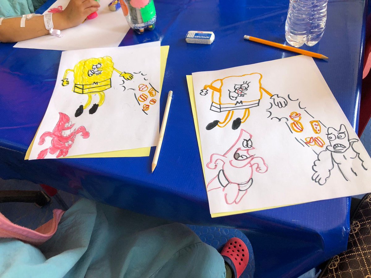 HospitalJuarezM's tweet photo. Esta mañana en el #HJM tuvimos una clase virtual de dibujo con nuestras cómplices de @LeerContigo https://t.co/LMrLUqVPp5