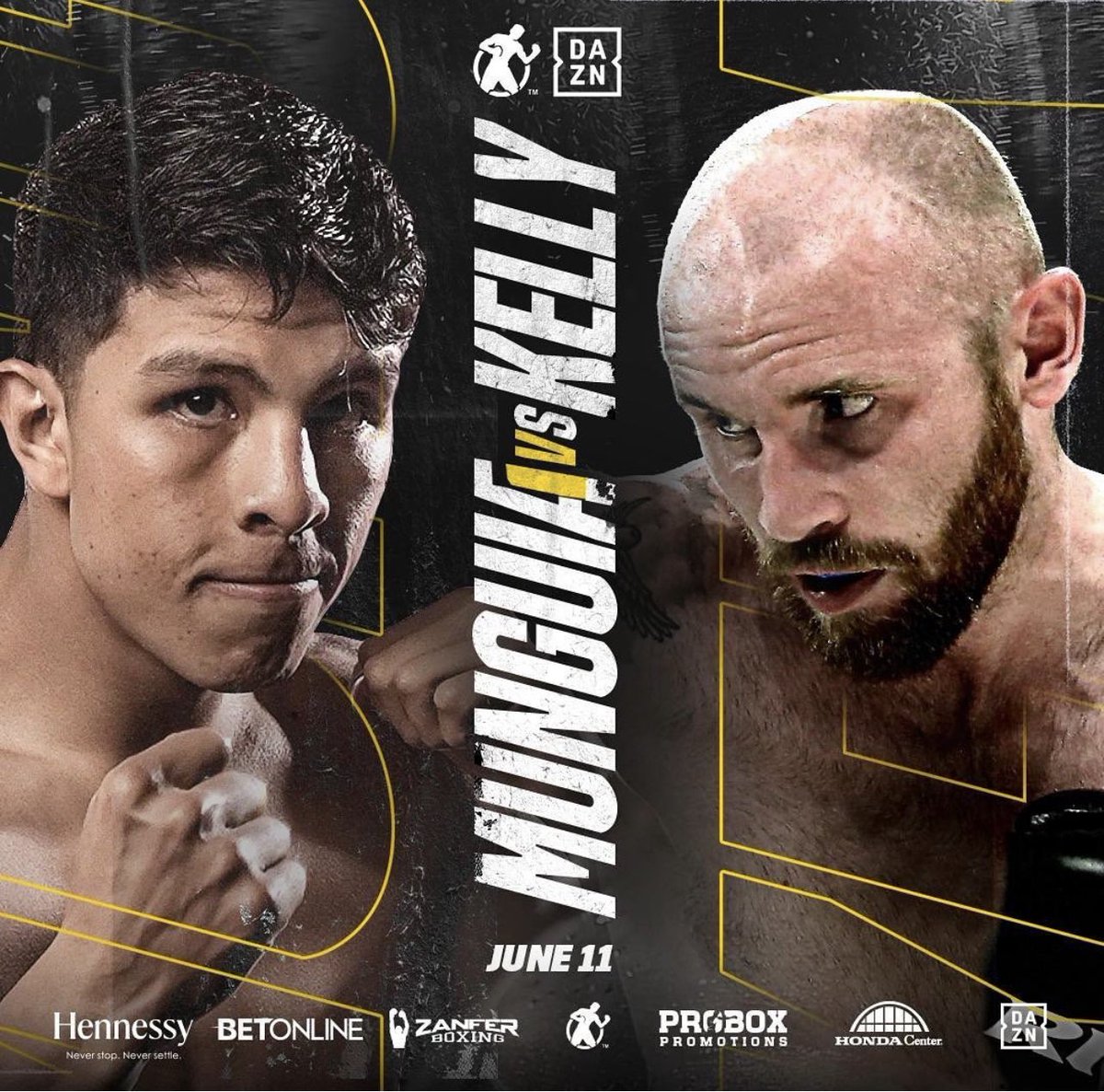 And finally .... We have a fight date!

🥊  munguiakelly 
📆 June 11
🏟 <a href="/hondacenter/">Honda Center</a> 
📺 <a href="/daznboxing/">DAZN Boxing</a>