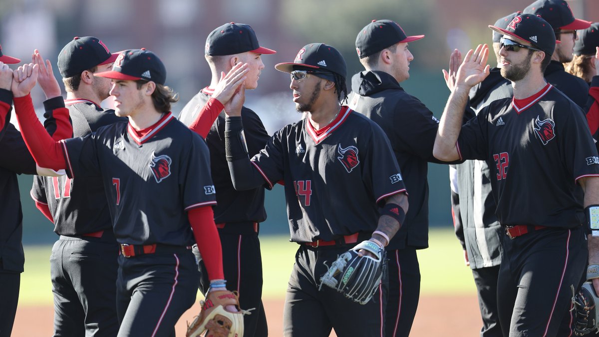 RutgersBaseball's tweet photo. As we head into the final weekend of the regular season, we present a list of Power 5 teams with at least 20+ road wins: 

1. Rutgers (21)

That's the list. 

#TCD /// #GoRU https://t.co/b1c2X8iPsO