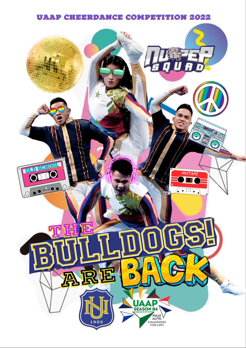 ryjoseofficial's tweet photo. My entry for annual poster making contest of @nupepsquad! Char! ๐
Get ready to play, pause, stop, and rewindโฎ with defending 6 time UAAP champ NU PEP SQUAD! ๐ค๐๐บ๐ป๐ชฉ
#UAAPCDC2022 #UAAPSeason84 #GoFor3peat https://t.co/CBwBiQDFHp