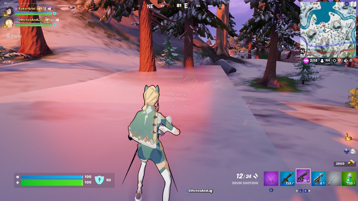 dsnybkr91's tweet photo. @FortniteStatus Graphics on the switch need a lot of work, but maybe someone can start working on these sheets of fog that also look like water? Thanks https://t.co/apPyPpLP1R
