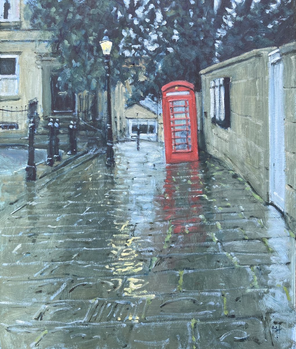 benhughesart's tweet photo. Here’s a small one ...
#rainyday #bath #bathpainting #oilpainting #redphonebox #art #bathartists #bearflatartists #bathartistsstudios https://t.co/dzV5bGSndk