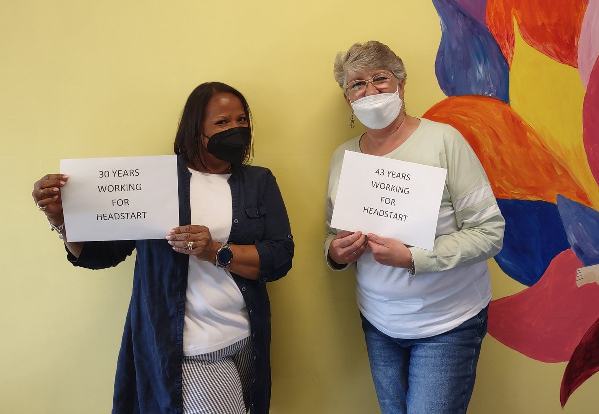 abcd_ny's tweet photo. Happy Birthday Head Start from Flor and Laura of ABCD! These phenomenal women have been bringing the Head Start mission to life for a LONG time! Just imagine all of the children whose lives were transformed in their loving care! #57YearsOfHeadStart #NHSA #NMSHSA https://t.co/dwWHx965Wa