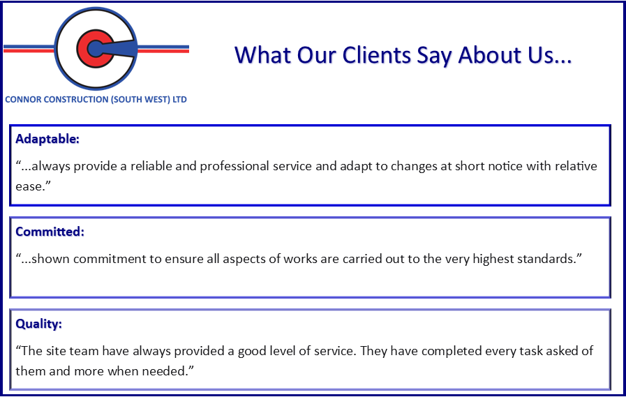 Here is what our clients have had to say about us!

Get in touch with us today and find out how we can help you too 👷‍♀️👷‍♂️
.

.

.
#clientfeedback #whatourclientssay #construction #thankyou #excellence #roadconstruction #planthire #labourhire
