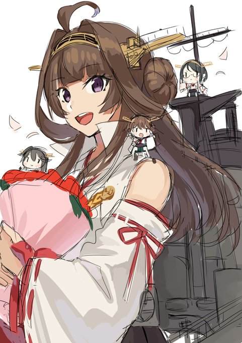 「haruna (kancolle) kongou (kancolle)」Fan Art(Latest)