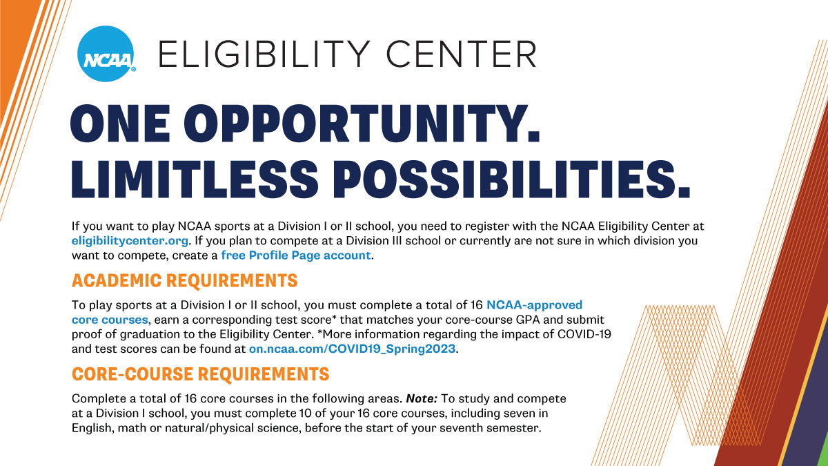 NCAA Eligibility Center tweet media