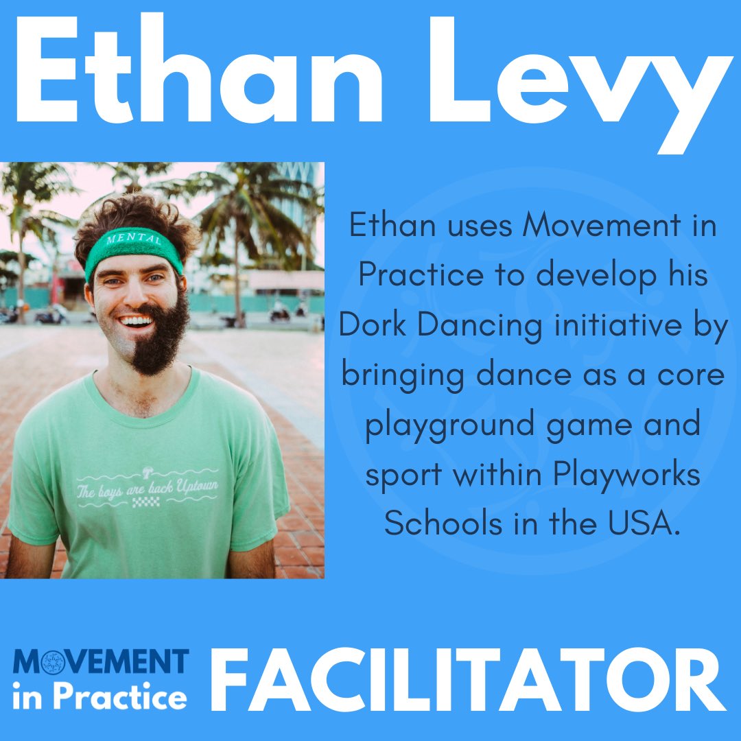 Ethan is a Movement in Practice Facilitator and the founder of Dork Dancing. 

Watch his amazing doc “Dork Dancing: a Mental Health Story” at

youtube.com/watch?v=E-YxyV…

We are so proud to work with Ethan, and all of our Movement in Practice Facilitators

movementinpractice.com