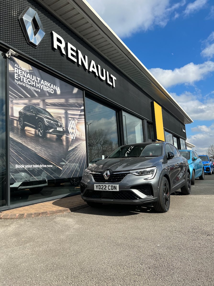 BennettRenault's tweet image. The All-New Renault Arkana 2022 Plate is here!!

Come to our dealership at 39-41 Barrack Rd, Leeds LS7 4AB and find your DREAM car today!⭐️

#Renault #Dacia #22plate #Arkana #RenaultArkana #RSline
