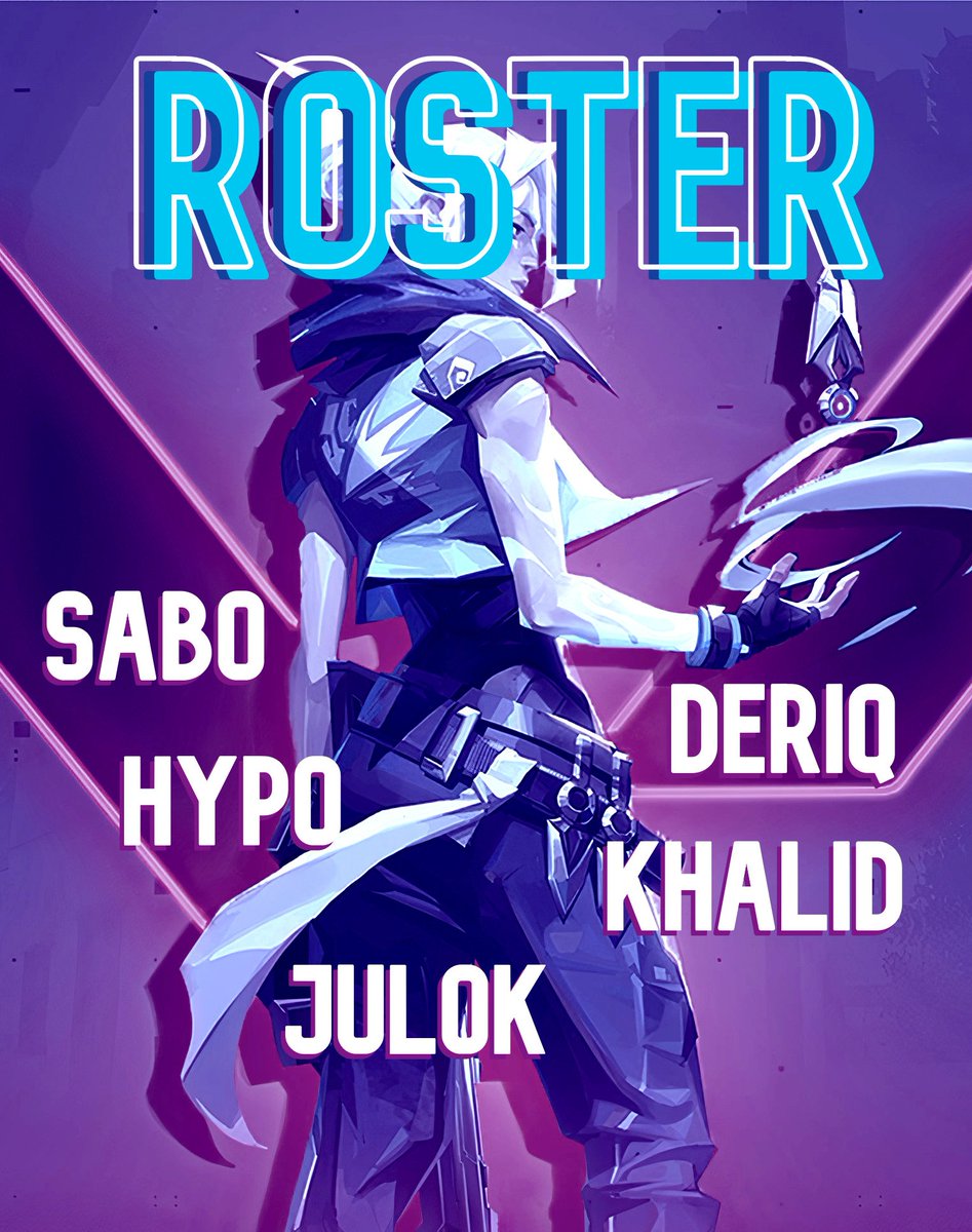 1Dggwp's tweet photo. 📢 Introducing our main Valorant roster:
#1DW #VALORANT https://t.co/FUdst1Xbtl
