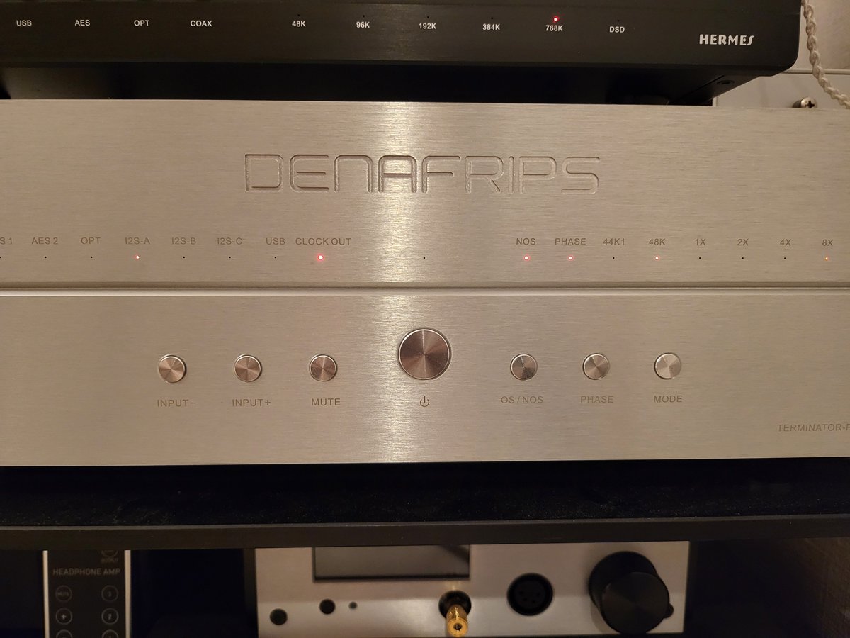 tmachine4music's tweet photo. #DENAFRIPS Terminator Plus
このDACの所有者は
未だ少なそうですが、
空間が広く自然な音色で
R2Rらしさはありつつ
解像感も非常に高い
稀有な存在ですのでオススメです😌 https://t.co/5riMLzyrD4
