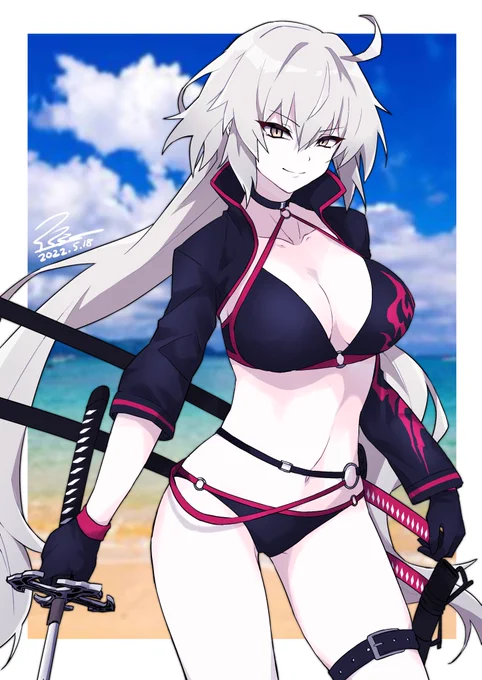 水着ジャンヌオルタ
#FGO 