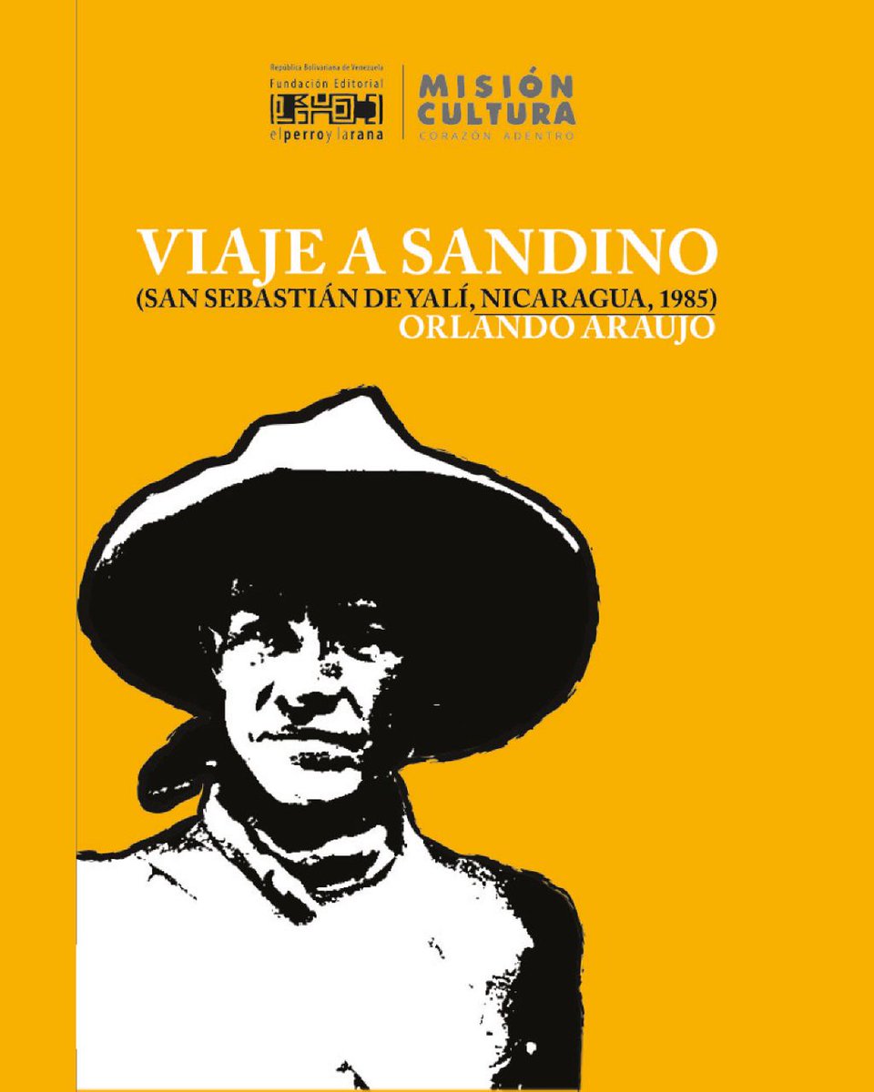 Recomiendo leer el libro: “Viaje a Sandino”, de Orlando Araujo. Un testimonio sobre Nicaragua Revolucionaria y Sandinista. A propósito de celebrarse hoy #18May, el día del nacimiento del General Augusto C. Sandino. ==> bit.ly/3sHHcK8