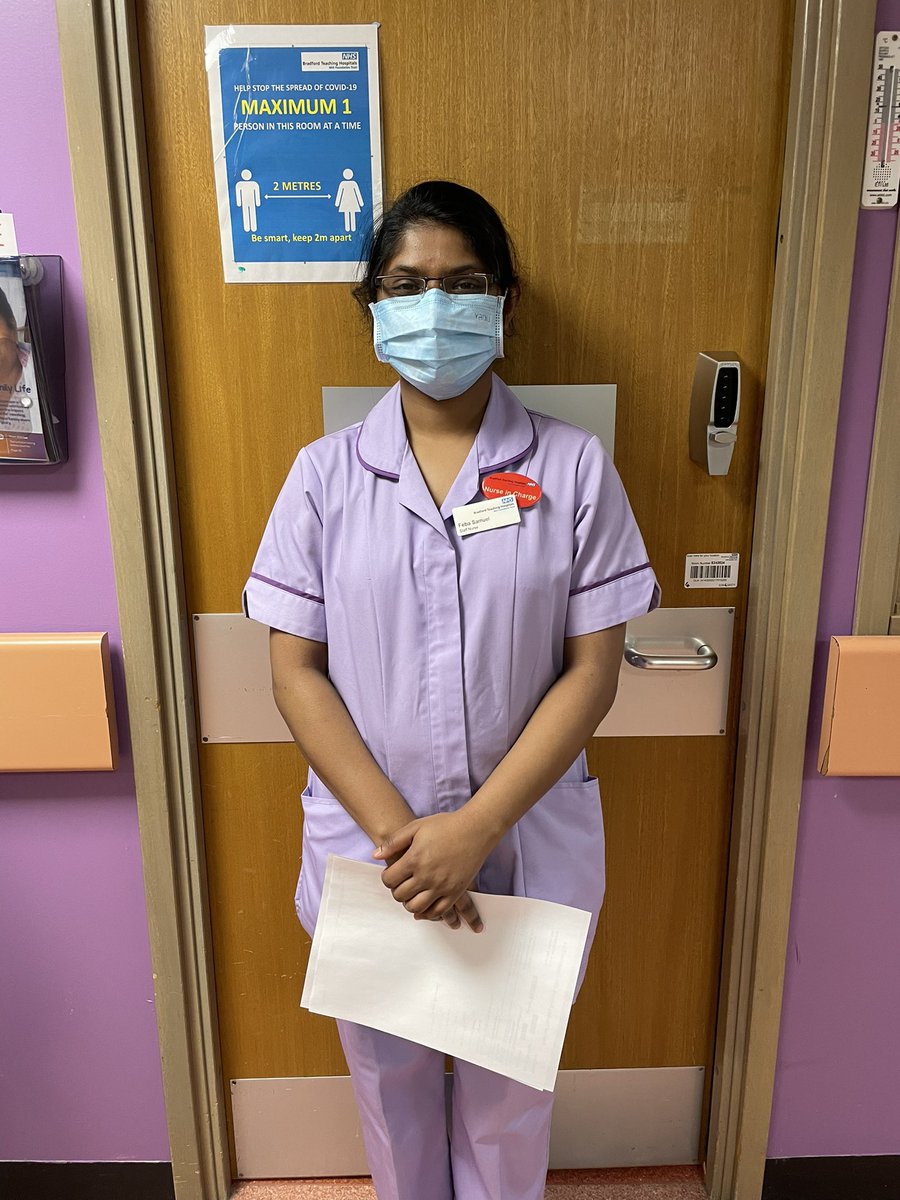 bthftOSN's tweet photo. Beyond NMC OSCE… we love keeping in touch with our Overseas Nurses as they really settle into the trust. Here’s two of our lovely nurses taking charge of their wards. #experiencednurses #nurseincharge #nmcOSCE #bthft https://t.co/AeI71j23mL