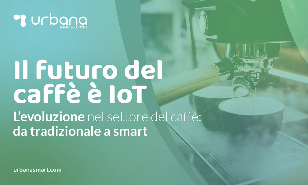 Sapevi che il caffè è la seconda bevanda più consumata al mondo dopo l’acqua? 
Questo business si avvicina all’#IoT per nuove opportunità tecnologiche. 
Macchine connesse, attente alle abitudini e all’ambiente sono la nuova frontiera. E siamo solo all'inizio. Stay tuned!
