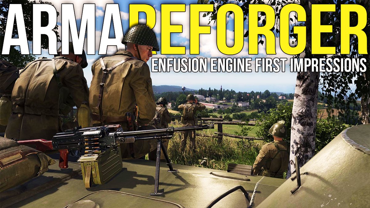 SepticFalcon's tweet photo. New Video!

My First impressions of Arma Reforge &amp; future of Arma/DayZ

Here : https://t.co/RPKLZXjb6n

#Arma4 #ArmaReforgerGamePreview #DayZ #ArmaReforge #Gaming #Enfusion https://t.co/gjwjtFDg0f