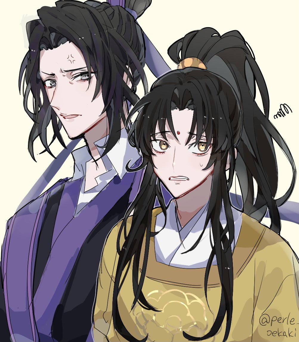 「叔父甥☺️

#MDZS #魔道祖師 」|ペるるのイラスト