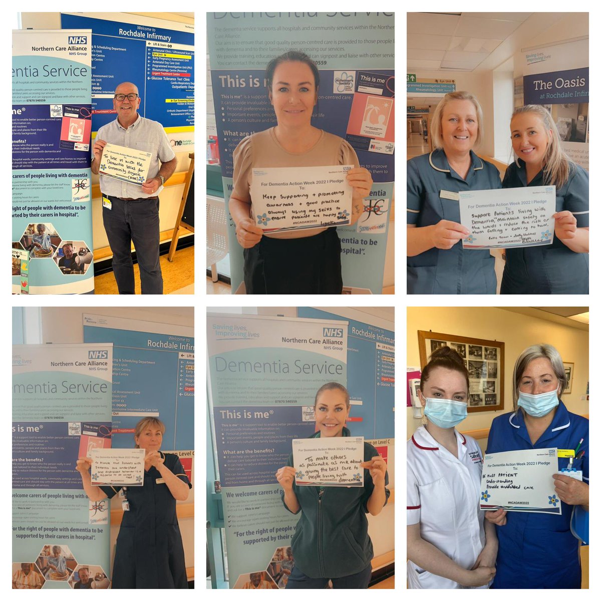 NCANursing's tweet image. Thank you @RochdaleCO_NHS for your support and donations for dementia. Some great work happening #NCADAW22 @oasisunit @WolstenholmeIMC and across the site @drogeyb @amybeddows @pinkykimbo @netty_lynette @SiobhanLouiseM1