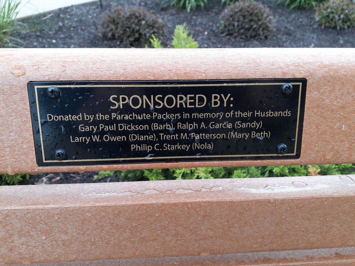 bluffton_now's tweet photo. We are excited to have the proper sponsorship plaques up on the Parlor City Plaza benches.  Thanks to everyone who helped get them created and installed.  Also, a huge shoutout to the donors who helped make downtown come alive!  #blufftonnow #parlorcityplaza #downtownbluffton https://t.co/iaVWHqkhLa