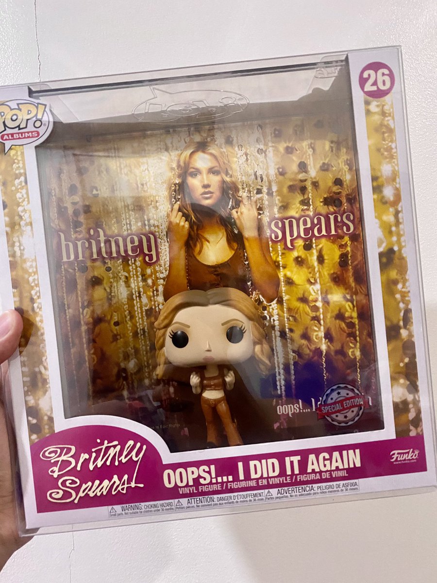 jhaydescent07's tweet photo. Got this beautiful gem! Waiting for the walmart sticker to be release 🌸🌸🌸@BritneyFunko @OriginalFunko @DisTrackers @FunkoPOPsNews @britneyspears https://t.co/sgNX8W3VEQ