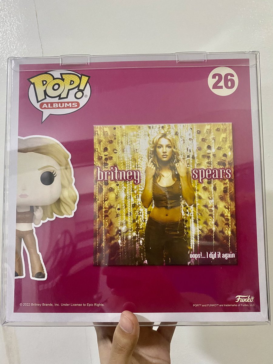 jhaydescent07's tweet photo. Got this beautiful gem! Waiting for the walmart sticker to be release 🌸🌸🌸@BritneyFunko @OriginalFunko @DisTrackers @FunkoPOPsNews @britneyspears https://t.co/sgNX8W3VEQ