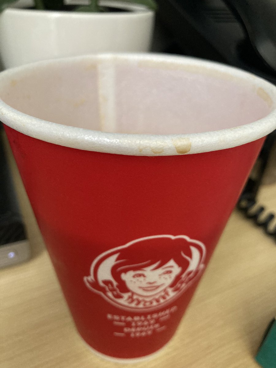 JennyBeaudy's tweet photo. Shame on you @Wendys stopped by to try your new coffee &amp; breakfast only to find out you are using styrofoam cups. I won’t be back 👎 It’s 2022 you can do better 🌍 ☕️ https://t.co/QmYUXu6QOm