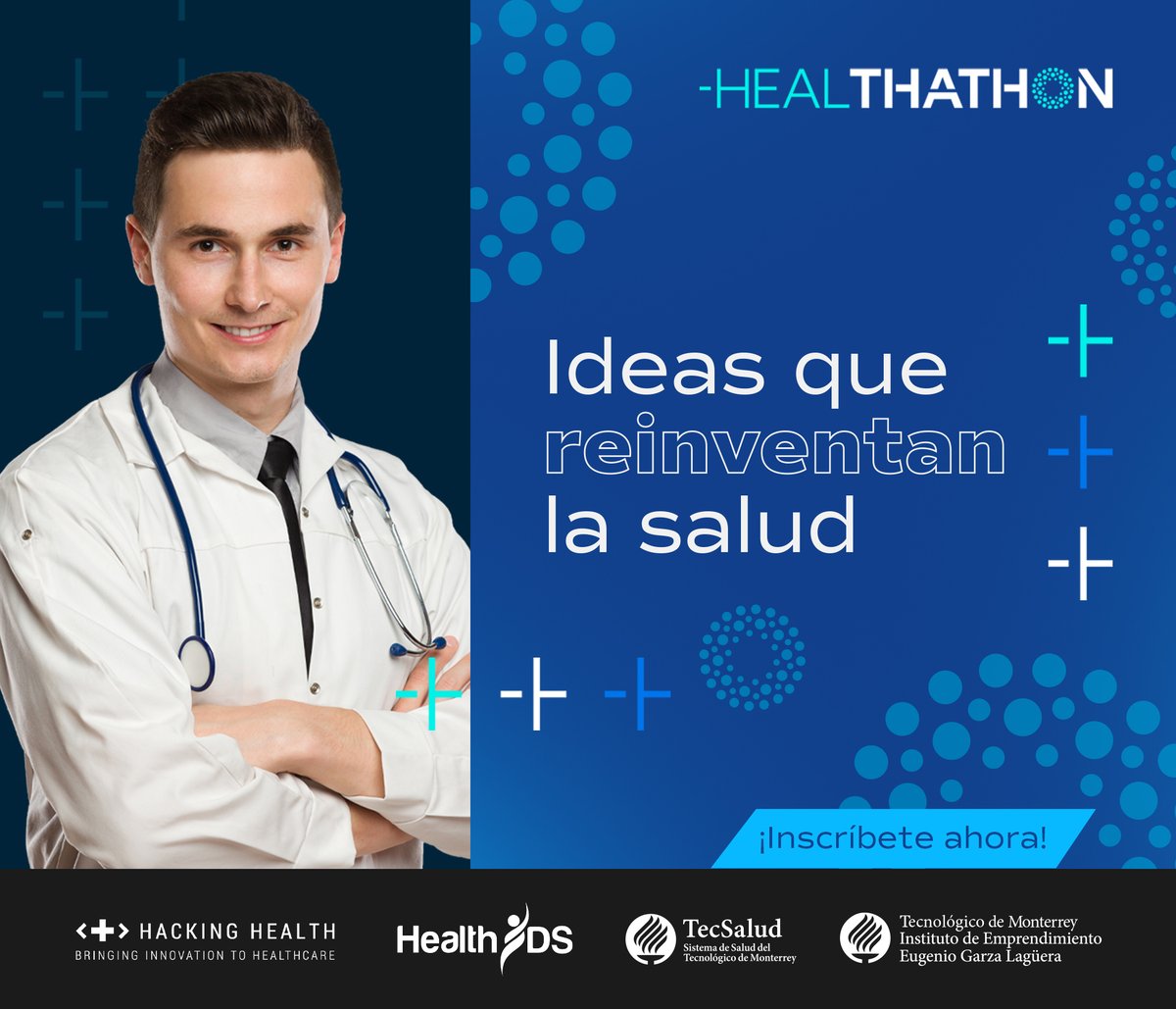 HHMonterrey's tweet photo. Healthathon 2022
19 al 21 Mayo 2022
Cierre de convocatoria: 18 Mayo 2022
Más información: https://t.co/LruJfp33Ji

#Healthathon2022 #Healthathon #TecSalud #HackingHealth #HHMonterrey #HealthIDS #ZonaEi #IEEGL #INCmty #SAEMIS @emcs_tecdemty @TecSaludMX @healthids https://t.co/jkVmSXx8yr