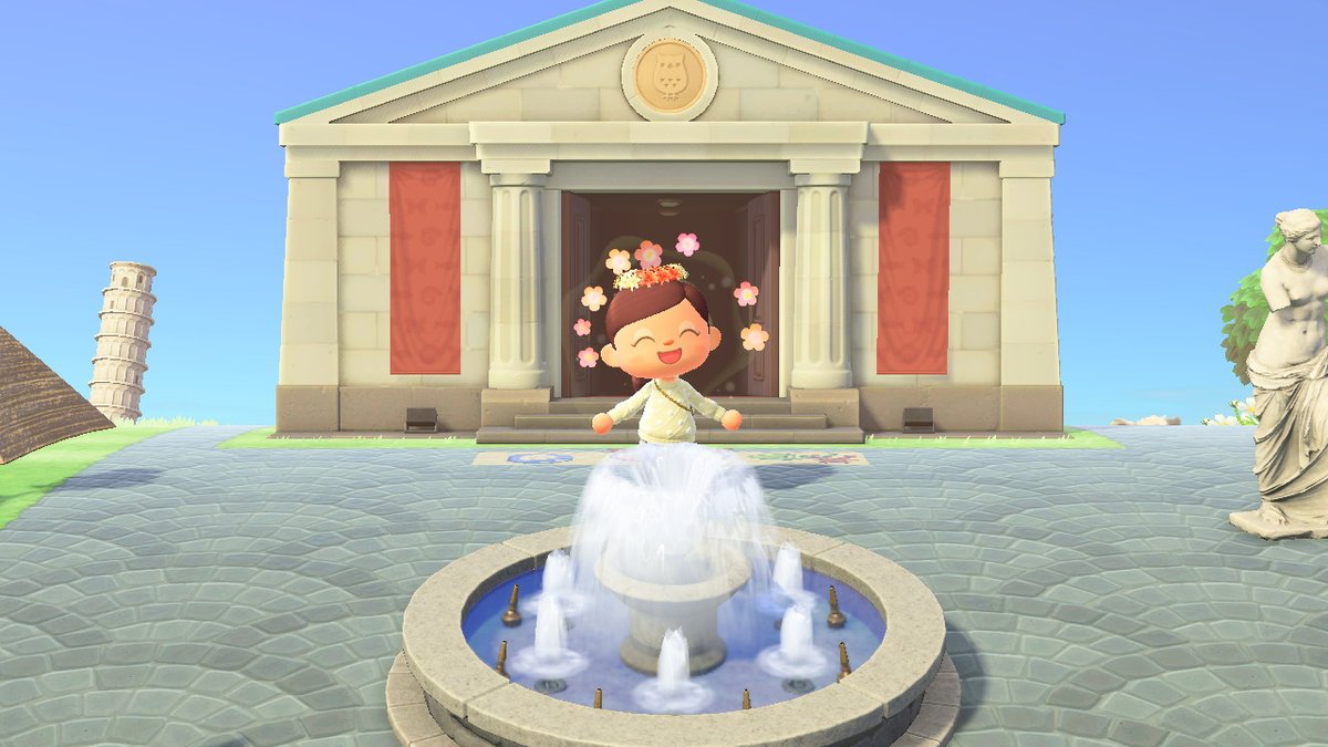 LennyfromAlbion's tweet photo. Journée Internationale des musées :) #AnimalCrossing #ACNH #NintendoSwitch https://t.co/v9E54tRfD5