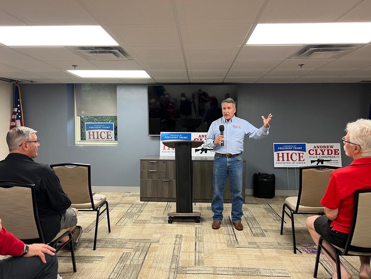 JodyHiceGA's tweet photo. Team Hice had an incredible time with members of the Hall County Republican Party! 

Our voice at the ballot box should NEVER be compromised.  That's why we have to #BootBrad and #RenewIntegrity in the Secretary of State's Office! https://t.co/J1oquqlwXv