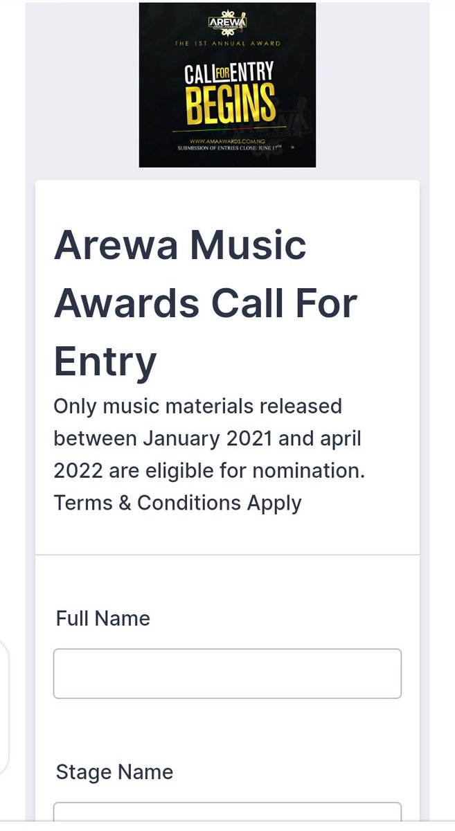 arewadecoder's tweet photo. Hello Arewa ! We're here to encourage and support our Artists based on their hard works and talents. Just go and fill the form. @Gwariloaded_ https://t.co/NnbcL3NwHD