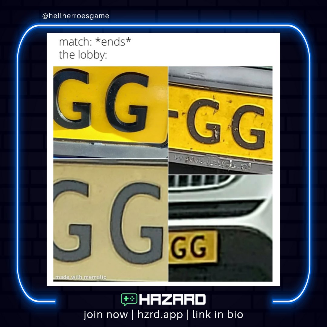 RealHazardInc's tweet photo. GG! https://t.co/nWKd5ruxAZ