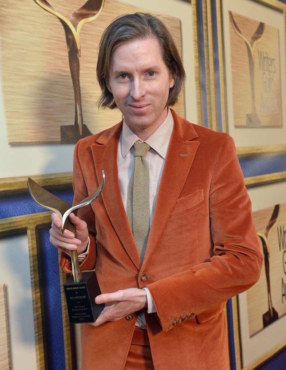 catfamrecords's tweet photo. Wes Anderson looks like he can summon rats with a magic flute https://t.co/AE4n8QolYh