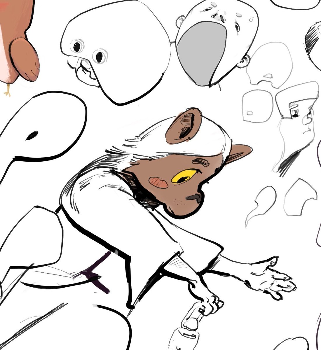 jan_kaercher's tweet photo. Some excerpts from a doodle page 😇

#art #digitalart #illustration #procreate https://t.co/hQ1lE7d5XG