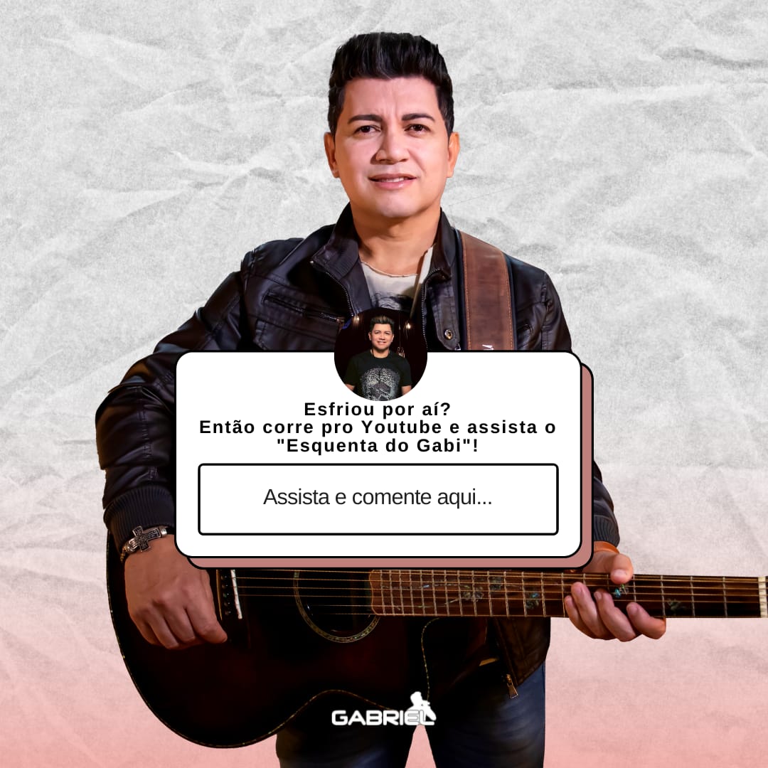 MadeInGoyaz's tweet photo. Pra esquentar desse frio ❄️ não tem nada melhor do que assistir o "Esquenta do Gabi", no YouTube! Comente aqui quem já assistiu 👇🏼

Clique aqui e assista:
https://t.co/PAeskFuvXX

#cantorgabriel #esquentadogabi #assista #sertanejo #pocketshow https://t.co/ydjTij6V1q